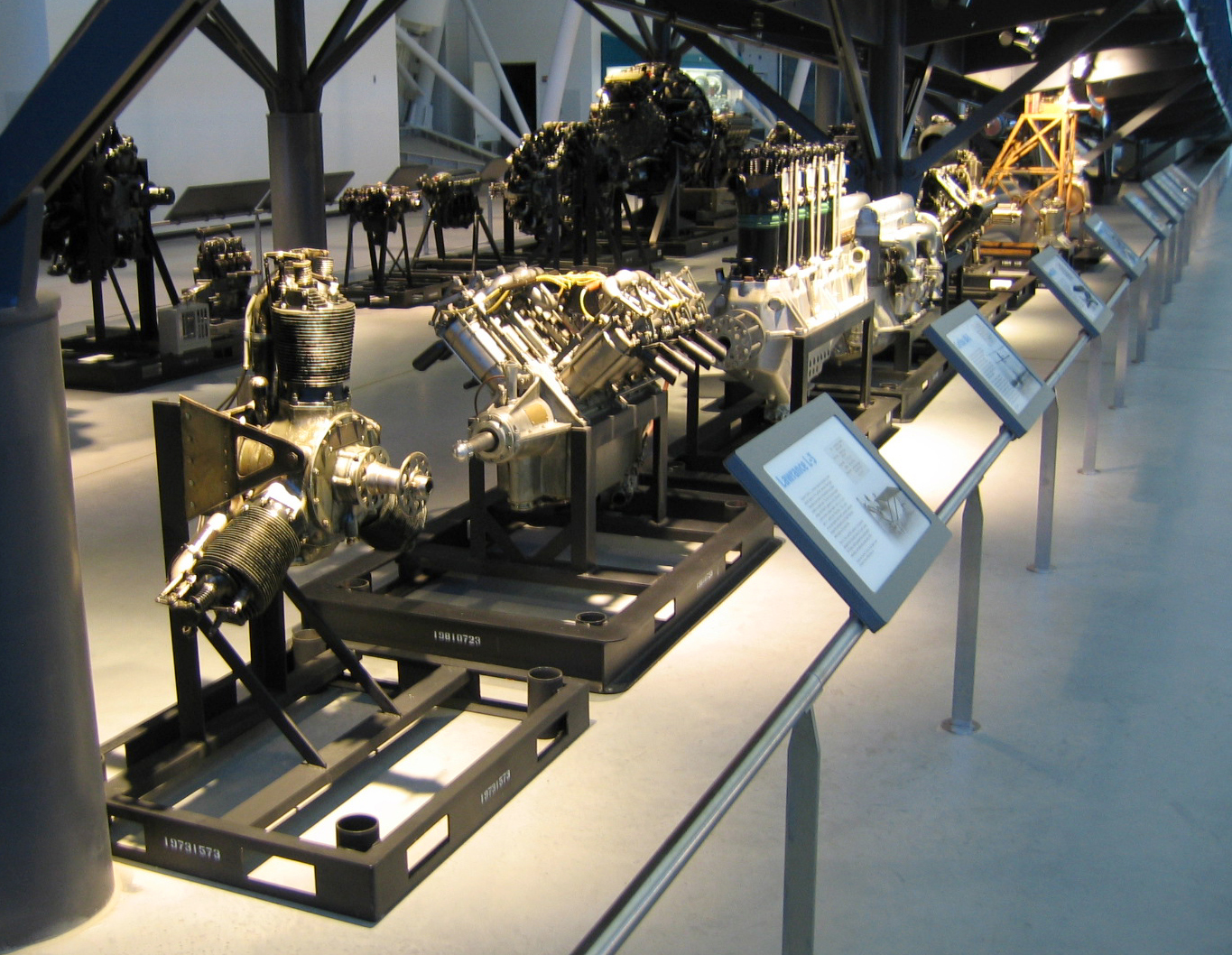 Benz BZ 4S In-line Engine  National Air and Space Museum